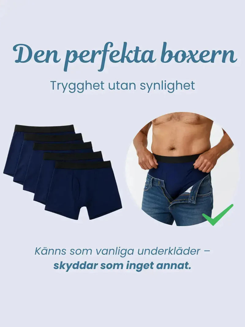 DryBoxers – Dina läckagesäkra boxers