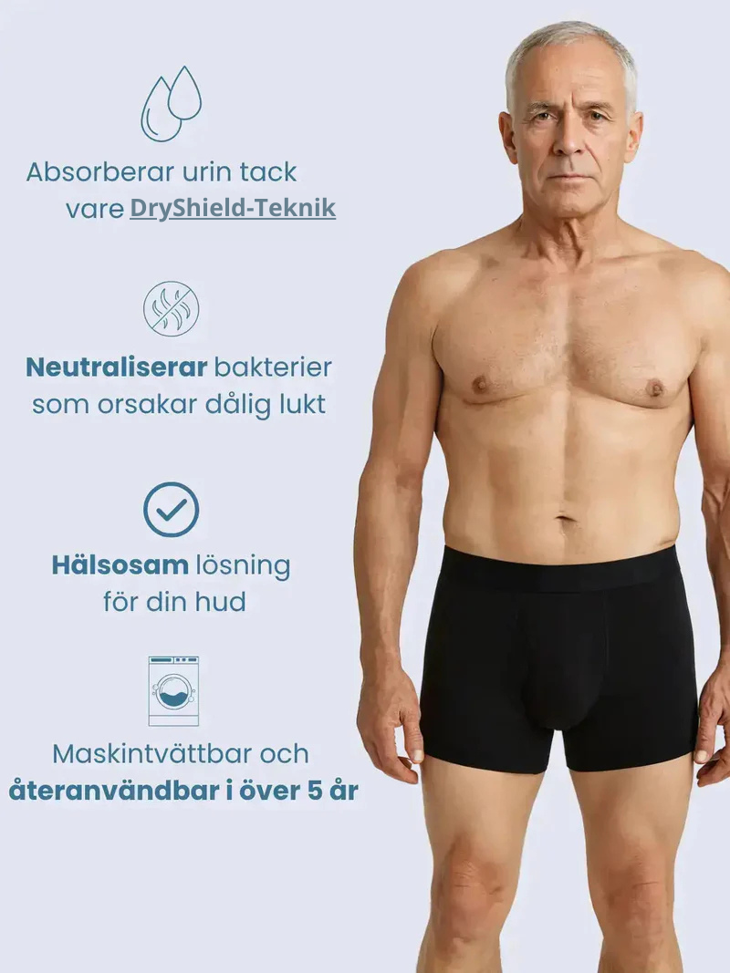 DryBoxers – Dina läckagesäkra boxers