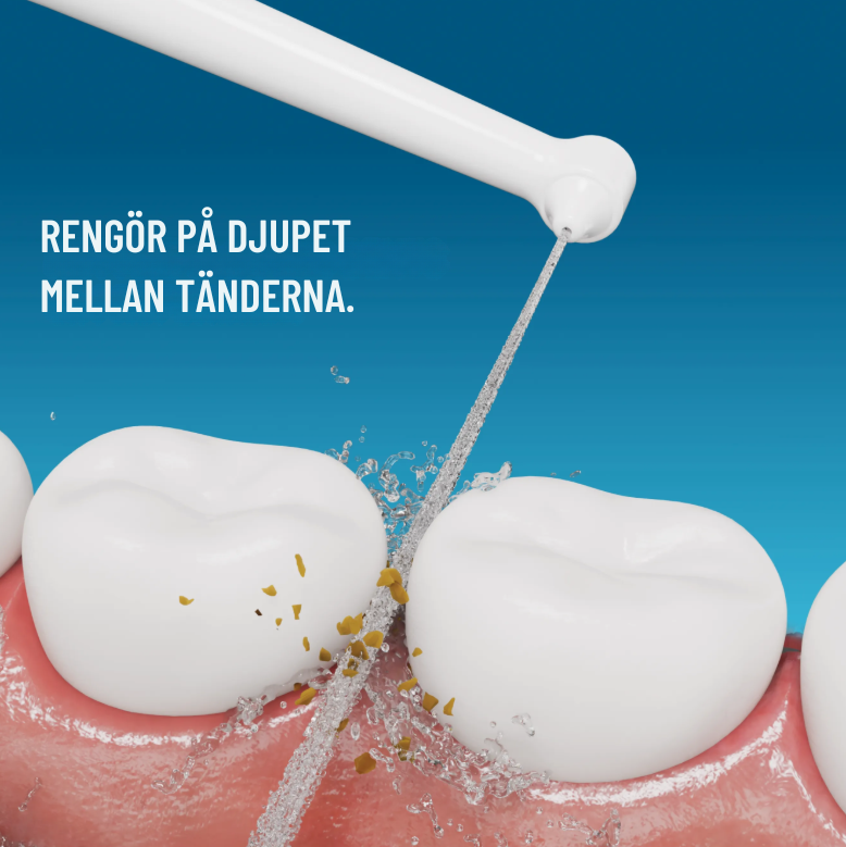 Oradent HydroSonic™ – 3-i-1 Elektrisk Tandborste
