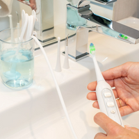 Oradent HydroSonic™ – 3-i-1 Elektrisk Tandborste